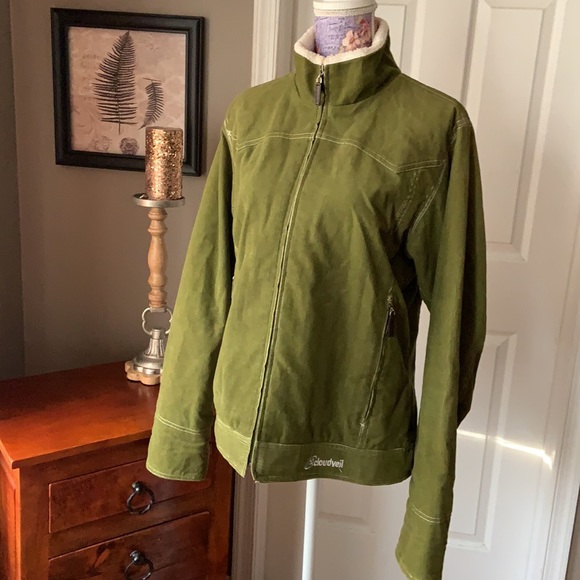 Cloudveil Green Corduroy Jacket - Picture 2 of 10